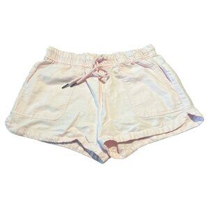 Cynthia‎ Rowley Womens Linen-Cotton Blend Pink Shorts Size S